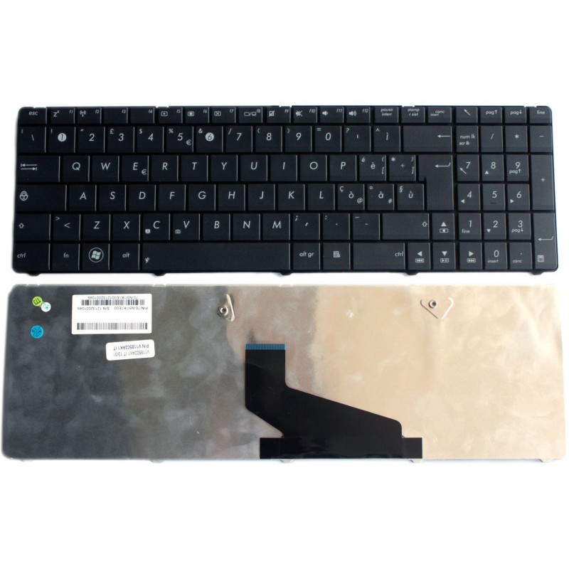 Tastiera ASUS compatibile con Asus A53 A53U K53U K53TA X53U K53T K73 K73T Serie Tastiera ASUS compatibile con Asus A53 A53U K53U K53TA X53U K53T K73 K73T Serie
