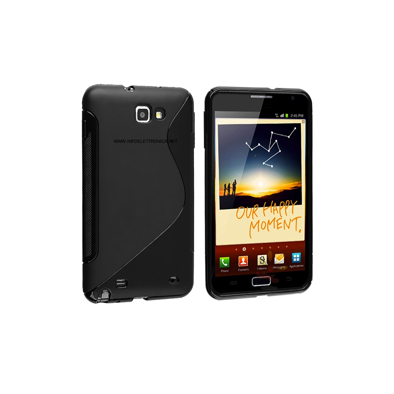 Cover custodia protezione silicone Samsung Galaxy Note i9220 N7000 Cover custodia protezione silicone Samsung Galaxy Note i9220 N7000