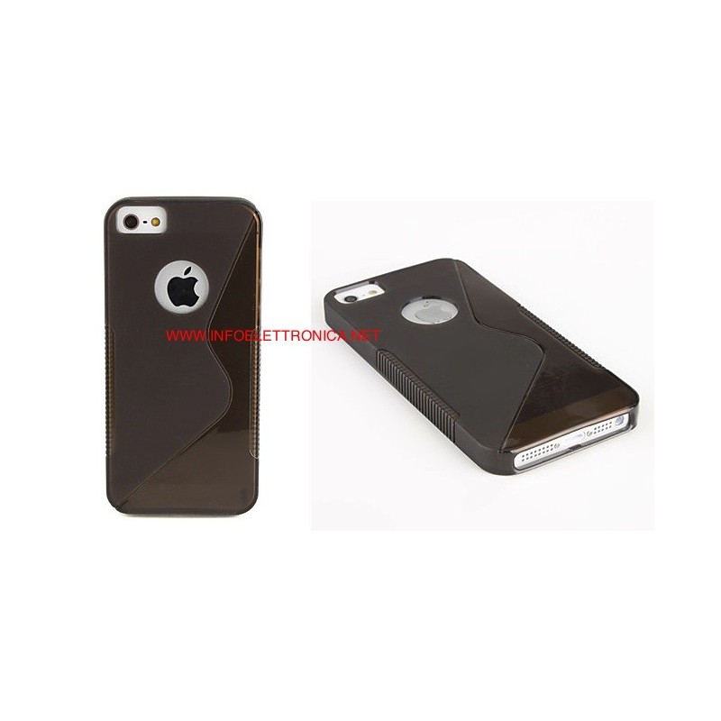 Cover custodia silicone per Apple iPhone 5 Cover custodia silicone per Apple iPhone 5