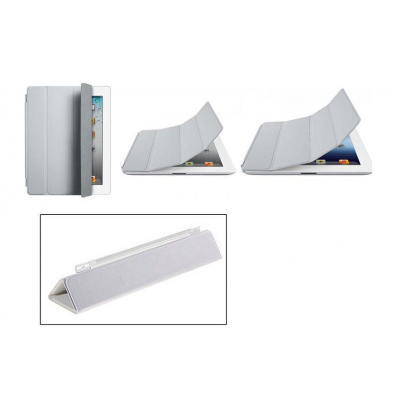 Smart Cover iPad 2 - iPad 3 magnetica pieghevole grigia Smart Cover iPad 2 - iPad 3 magnetica pieghevole grigia