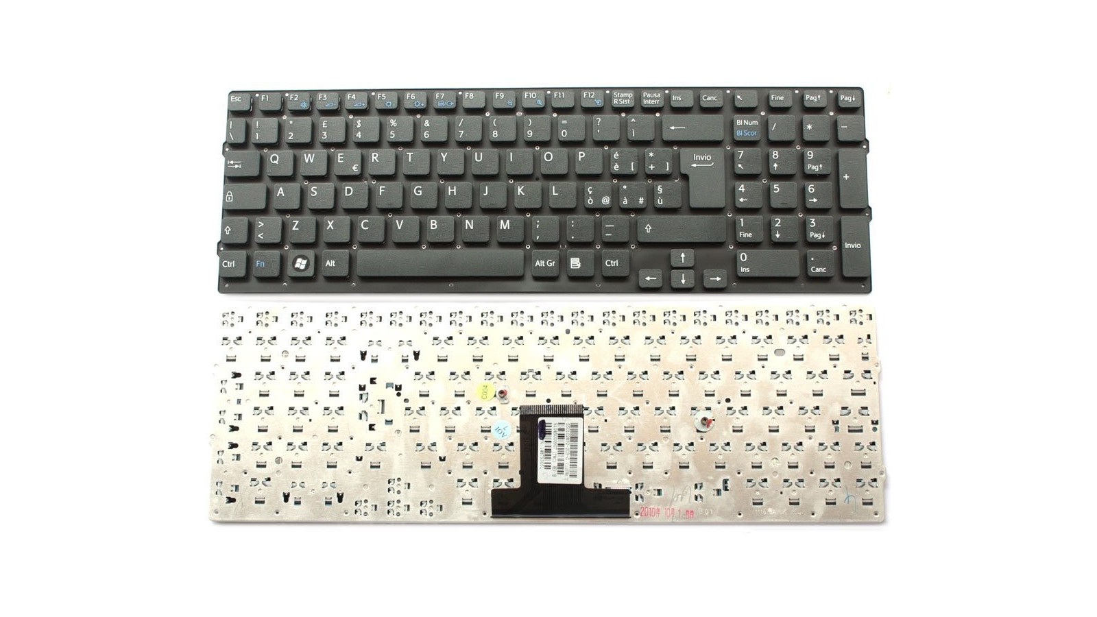 Tastiera italiana nera compatibile con SONY VPC-EB Serie senza di frame