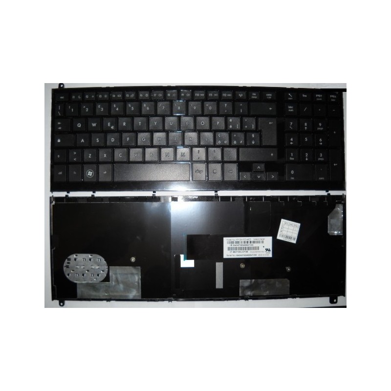 Tastiera italiana con FRAME HP Probook 4510s 4515s 4520s 4710s serie Tastiera italiana con FRAME HP Probook 4510s 4515s 4520s 4710s serie