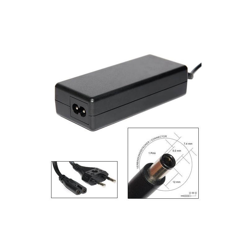 Alimentatore caricabatteria per DELL con 19.5V 4,62 ampere 90W 7,4*5,0 / 1 pin Alimentatore caricabatteria per DELL con 19.5V 4,62 ampere 90W 7,4*5,0 / 1 pin