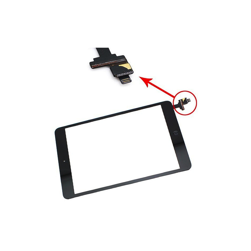 Touch screen vetro Apple iPad Mini 2 A1489 A1490 A1491 serie completo connettore e flat tasto home Touch screen vetro Apple iPad Mini 2 A1489 A1490 A1491 serie completo connettore e flat tasto home