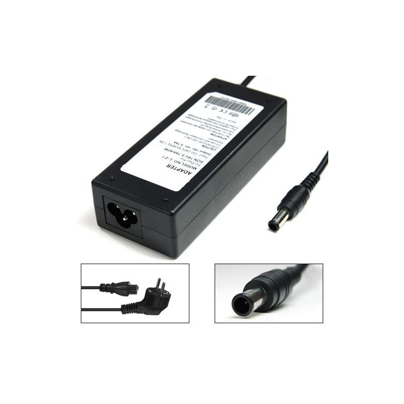 Alimentatore caricabatteria per Sony 16V - 3,75 Ampere 60W SERIE PCGA-AC16V6 Alimentatore caricabatteria per Sony 16V - 3,75 Ampere 60W SERIE PCGA-AC16V6