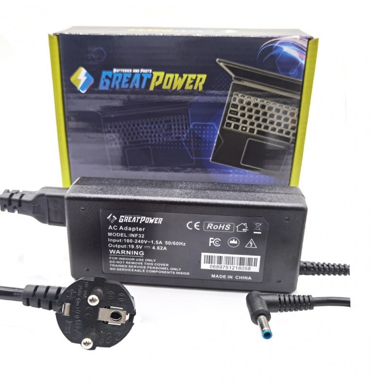 Alimentatore caricabatteria per HP Pavilion 15-AK 15-AK002NL 15-AK002NO 15-AK002NT Alimentatore caricabatteria per HP Pavilion 15-AK 15-AK002NL 15-AK002NO 15-AK002NT
