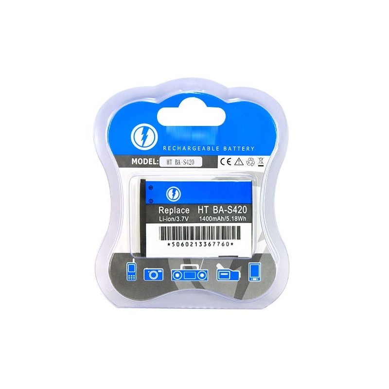 Batteria per HTC BA-S420 Wldfire / Legend / Evo 4G / 1400 mAh Batteria per HTC BA-S420 Wldfire / Legend / Evo 4G / 1400 mAh