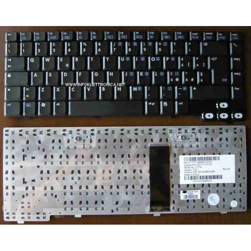 Tastiera italiana compatibile con HP PAVILION DV1000 DV1100 DV1200 DV1300 DV1400 Serie Tastiera italiana compatibile con HP PAVILION DV1000 DV1100 DV1200 DV1300 DV1400 Serie