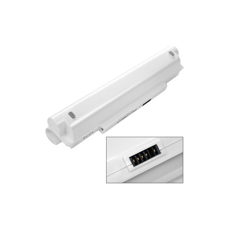 Batteria compatibile con Samsung N110 N120 N130 N140 NP-NC10 NP-NC20 serie bianca 9 celle 6600 mAh Batteria compatibile con Samsung N110 N120 N130 N140 NP-NC10 NP-NC20 serie bianca 9 celle 6600 mAh