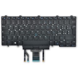 Tastiera italiana compatibile con DELL Latitude E5450 E5470 E7250 E7450 E7470 / DE277-IT