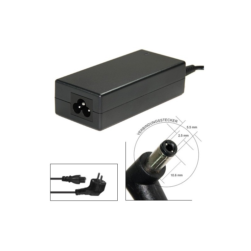 Alimentatore caricabatteria HP COMPAQ con 18,5V 4,9 ampere 5,5*2,5mm Omnibook / Presario / Pavilion Alimentatore caricabatteria HP COMPAQ con 18,5V 4,9 ampere 5,5*2,5mm Omnibook / Presario / Pavilion