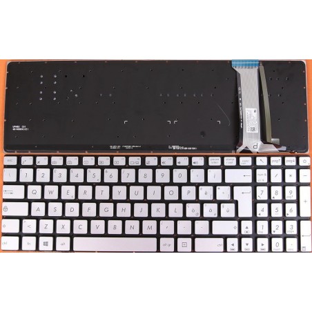Tastiera italiana per Asus N551 N551J N552 N552V N552VW N752 Retroilluminata