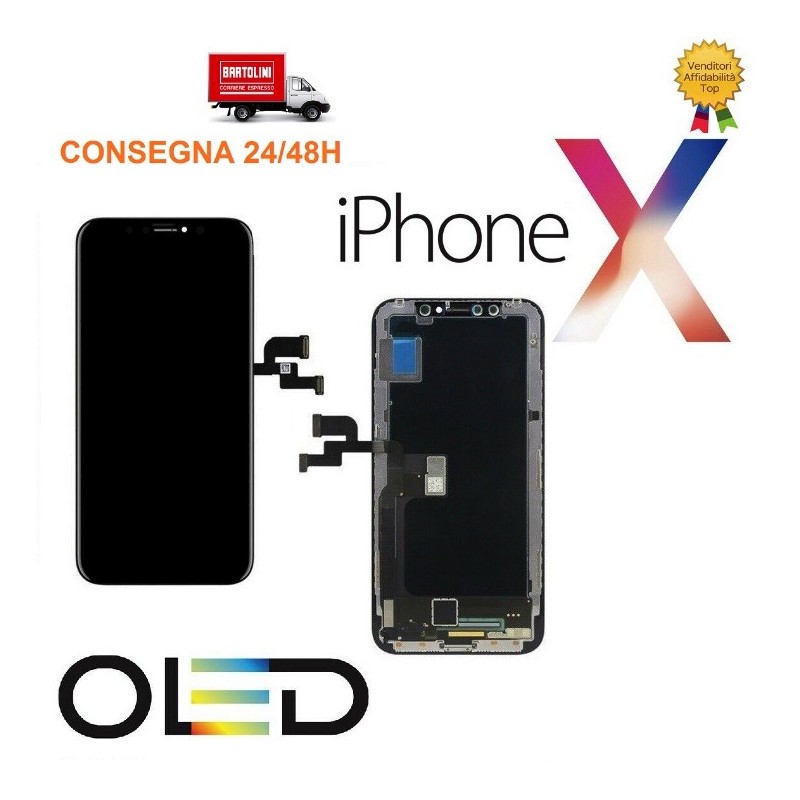 Display Lcd OLED per Apple Iphone X completo di Touch screen 3D Display Lcd OLED per Apple Iphone X completo di Touch screen 3D