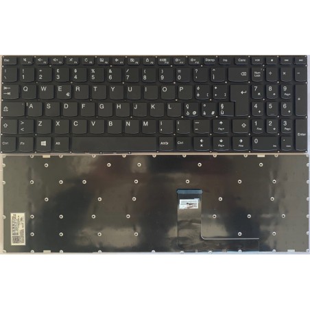 Tastiera italiana compatibile con Lenovo 310-15ABR 310-15IAP 310-15IKB 310-15ISK