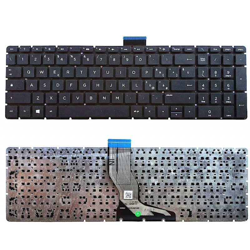 Tastiera italiana compatibile con HP 15-bw022nl 15-bw023nl 15-bw024nl 15-bw027nl Tastiera italiana compatibile con HP 15-bw022nl 15-bw023nl 15-bw024nl 15-bw027nl