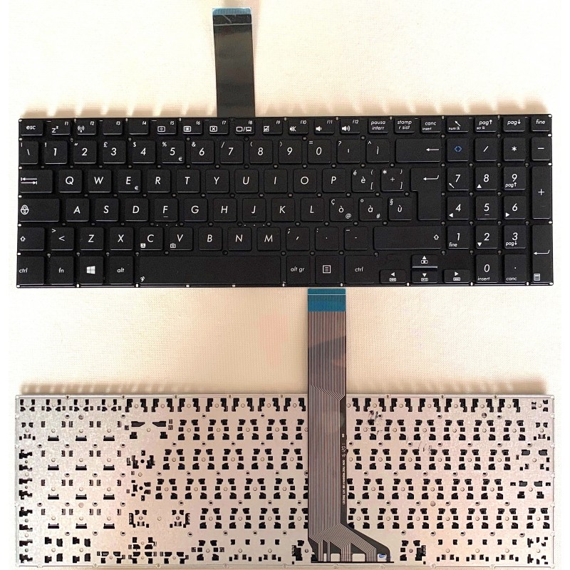 Tastiera italiana compatibile con Asus K551 K551L K551LA K551LB K551LN K551LB