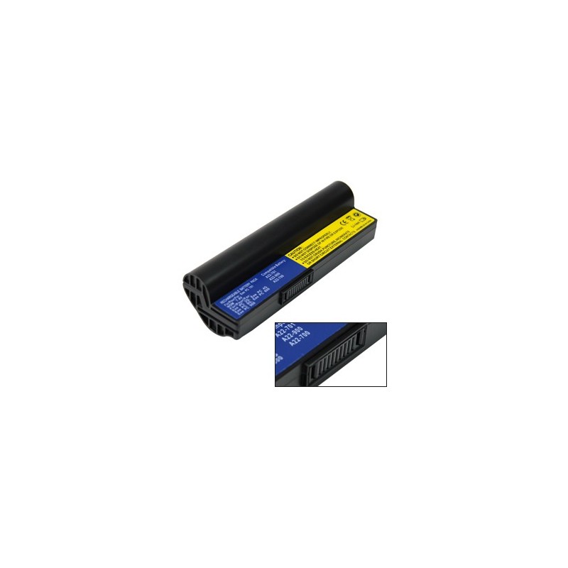 Batteria compatibile con ASUS Eee PC 2G / Eee PC 4G / Eee PC 8G / Eee PC 700 / Eee PC 701 / Eee PC 900 nera Batteria compatibile con ASUS Eee PC 2G / Eee PC 4G / Eee PC 8G / Eee PC 700 / Eee PC 701 / Eee PC 900 nera