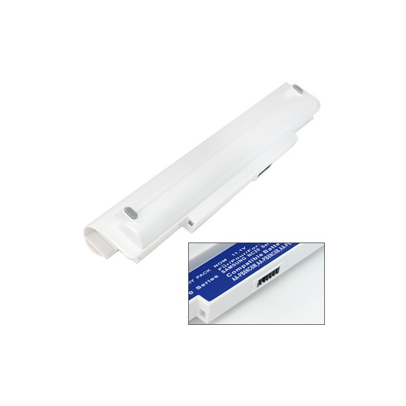 Batteria compatibile con Samsung N110 N120 N130 N140 NP-NC10 NP-NC20 serie bianca 6 celle Batteria compatibile con Samsung N110 N120 N130 N140 NP-NC10 NP-NC20 serie bianca 6 celle