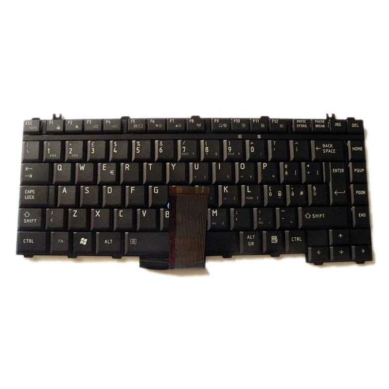 Tastiera italiana nera compatibile con Toshiba Tecra A9 Tecra M9 Satellite Pro S200 Serie Tastiera italiana nera compatibile con Toshiba Tecra A9 Tecra M9 Satellite Pro S200 Serie