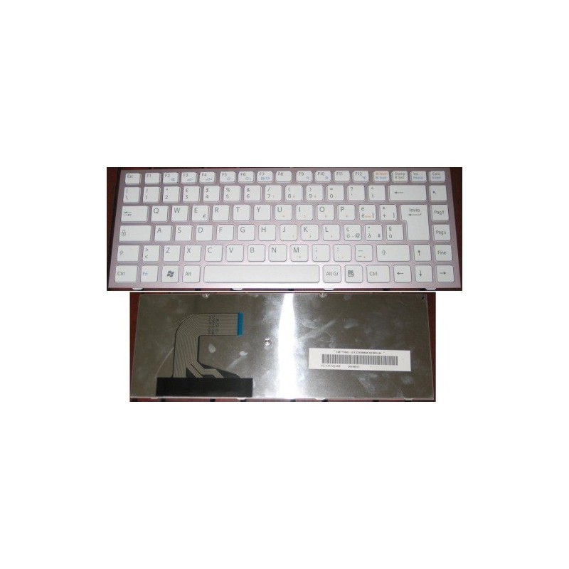 Tastiera italiana rosa con tastiera bianca compatibile con SONY VAIO VPC-S VPC-S11 VPC-S12 Tastiera italiana rosa con tastiera bianca compatibile con SONY VAIO VPC-S VPC-S11 VPC-S12