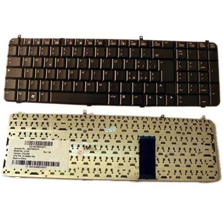 Tastiera nera italiana compatibile con HP COMPAQ DV9000 DV9500 DV9700 SERIE