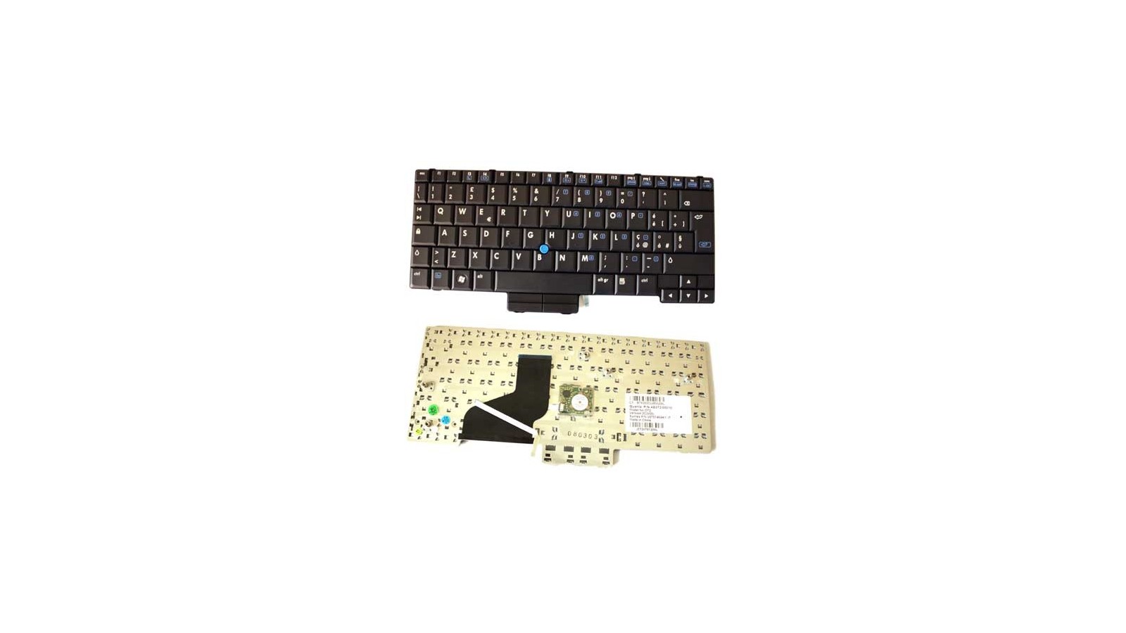 Tastiera italiana nera compatibile con HP Compaq 2510P 2510p 2710 2710p