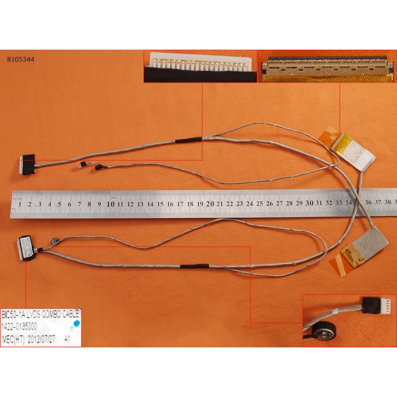 Cavo flat Lcd Acer Travelmate 5344 5744 5744Z Cavo flat Lcd Acer Travelmate 5344 5744 5744Z