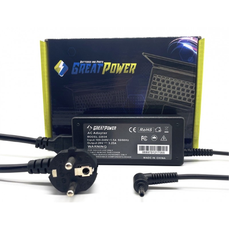 Alimentatore caricabatteria per Lenovo B40-30 B51-30 B50-45 B40-45 B50-50 B70-80 65W 4.0 * 1.7 Alimentatore caricabatteria per Lenovo B40-30 B51-30 B50-45 B40-45 B50-50 B70-80 65W 4.0 * 1.7