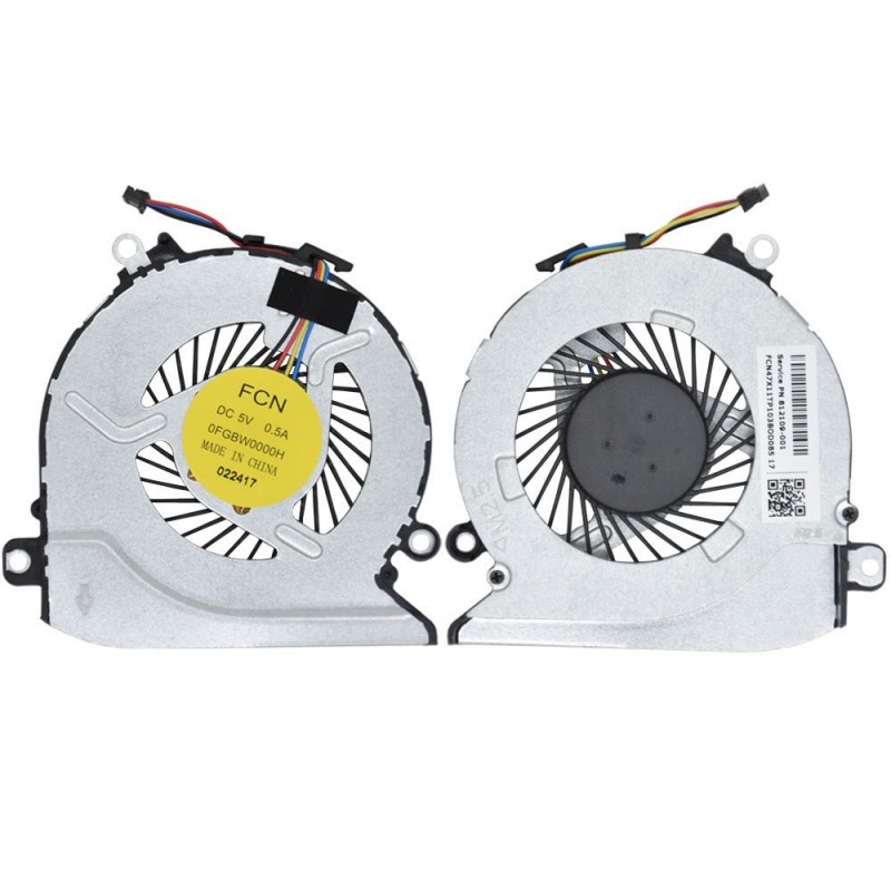 Ventola Fan per HP 15Z-A 15-AB 17-G 812109-001 GS4201117FAN Ventola Fan per HP 15Z-A 15-AB 17-G 812109-001 GS4201117FAN