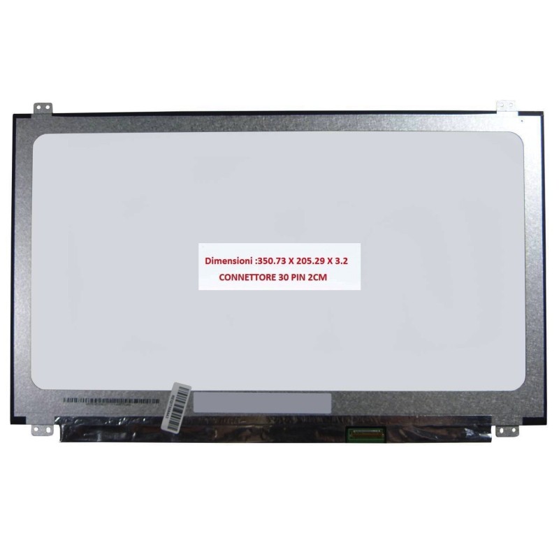 Display LCD Schermo 15,6 N156BGA-EA3 REV.C1 connettore 30 pin Display LCD Schermo 15,6 N156BGA-EA3 REV.C1 connettore 30 pin