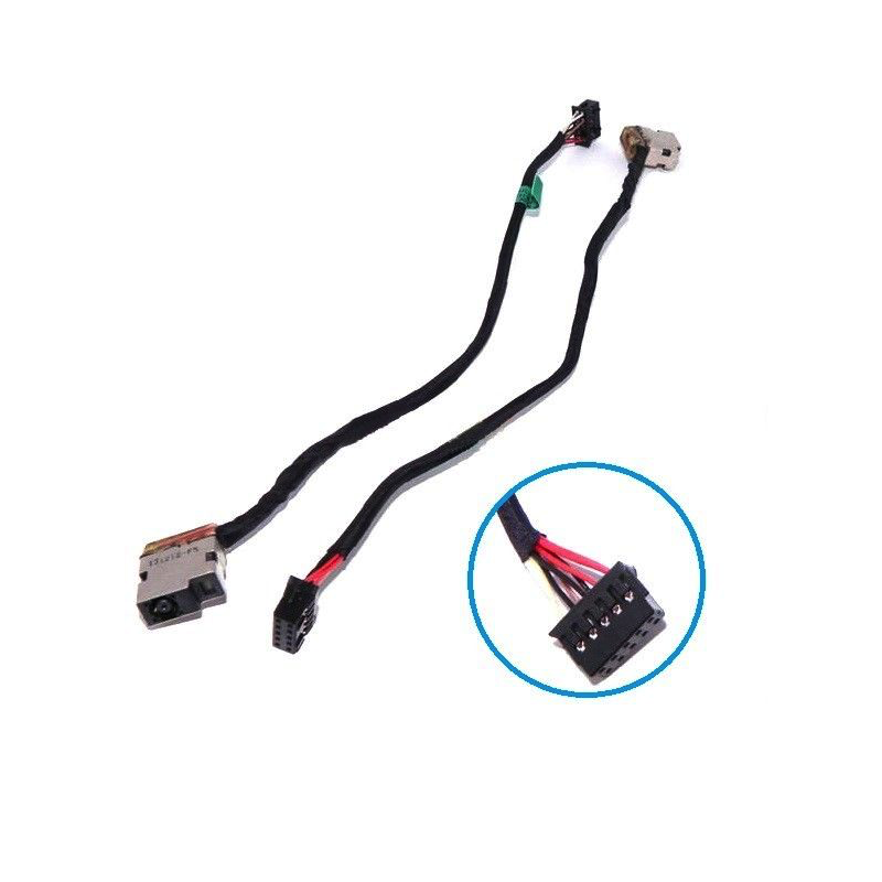 Dc Power Jack HP ENVY 17-r100 17-r000 17-r200 serie PJ818 10 PIN Dc Power Jack HP ENVY 17-r100 17-r000 17-r200 serie PJ818 10 PIN