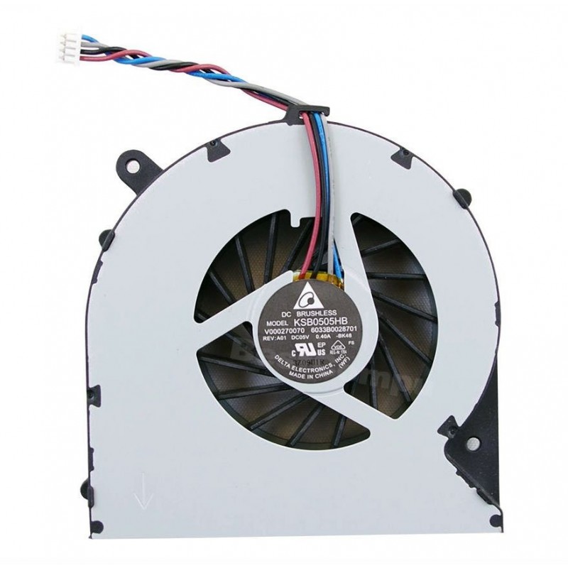 Ventola Fan per processore TOSHIBA Satellite L850D L855 L855D 4 pin